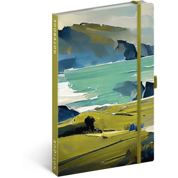 NOTIQUE Notes Malba, linkovaný, 13 x 21 cm