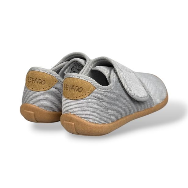 Chlapecké BAREFOOT domácí obuv Befado Softer - šedé