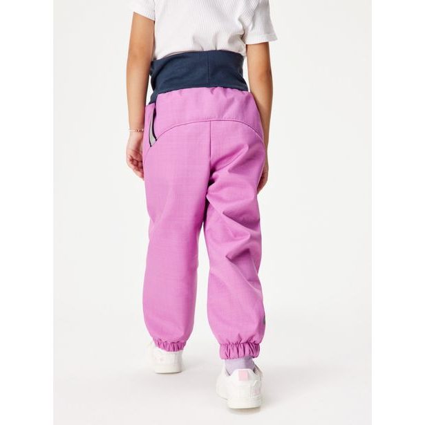 Unuo, Batolecí softshellové kalhoty s beránkem Light, Fialová