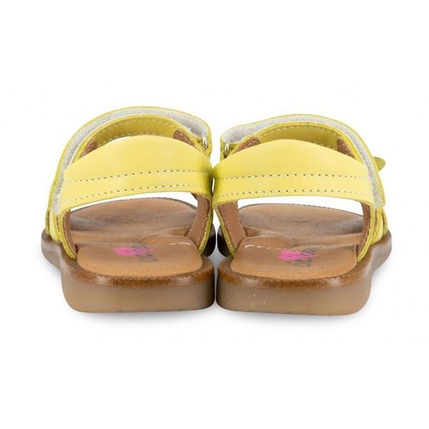 Dívčí kožené sandály Ciciban - Elba LIME