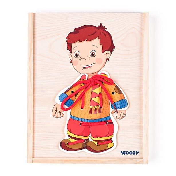 Šněrovací šatní skříň "Kluk"