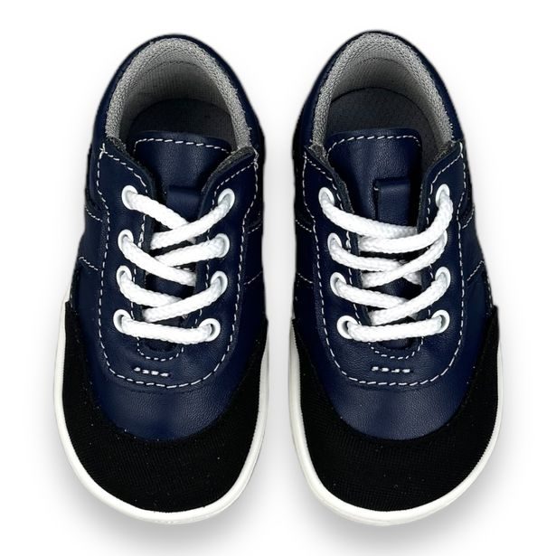 Dětská kožená obuv Jonap - Modré