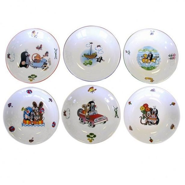 Thun Talíř hluboký "Krtek", prům. 19,7 cm