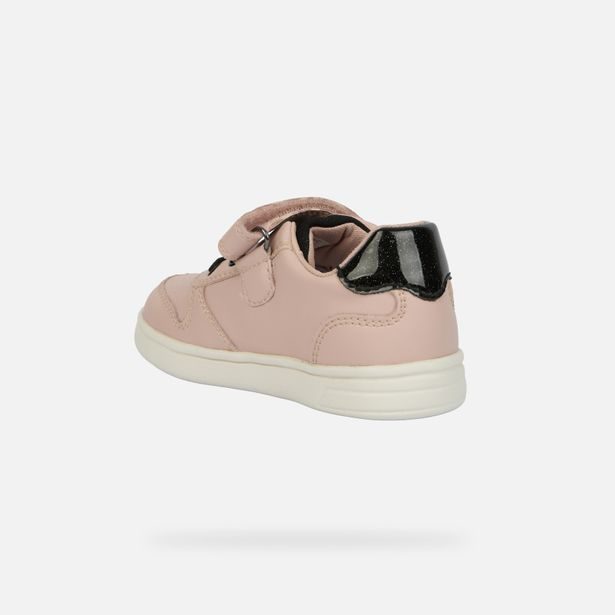 Růžové dívčí tenisky Geox Djrock