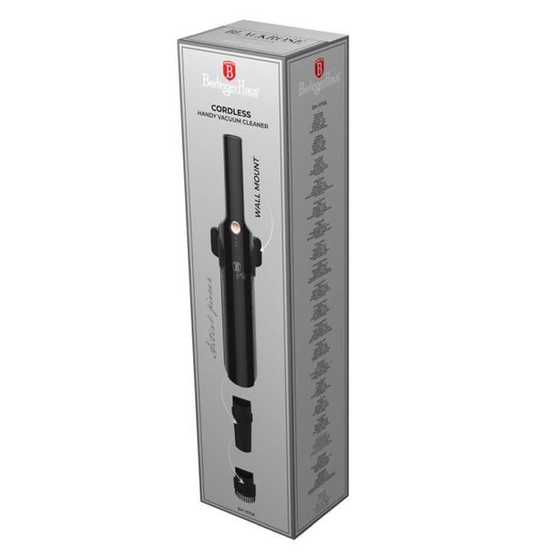 BERLINGERHAUS Ruční vysavač bezdrátový nabíjecí Black Rose Collection BH-9706