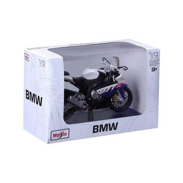 Maisto Maisto - Motocykl se stojánkem, BMW S 1000 RR, 1:12
