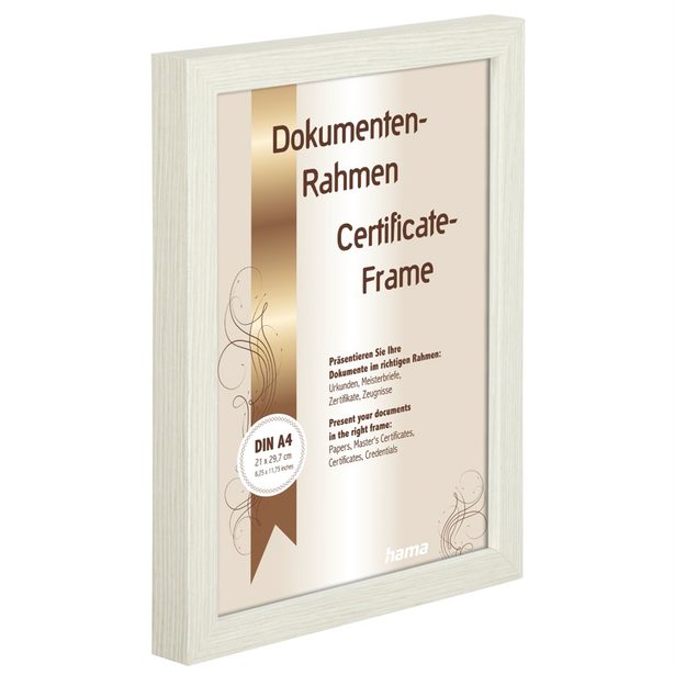 Hama rámeček dřevěný WAVES, bříza, 21x29,7 cm