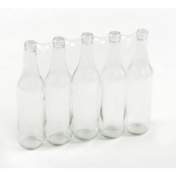 láhev 0,5l LIEH-5ks,(SPIRIT), šroubení, sklo