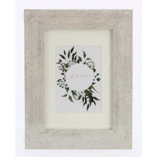 Plastový rámeček CHALET, taupe, 10x15cm