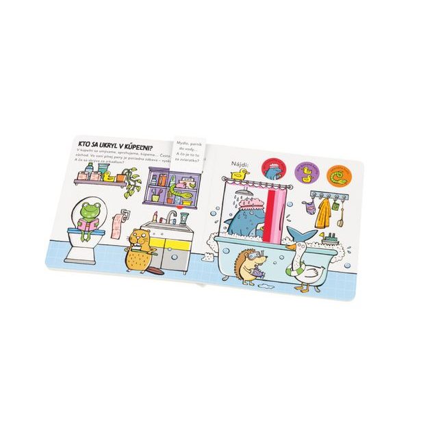Kam sa schovali ZVIERATKÁ V DOME – Hádanky pre najmenších