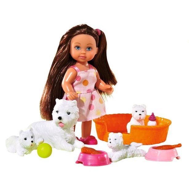 Panenka Evička s domácími mazlíčky, 2 druhy