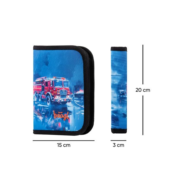 BAAGL Školní penál jednopatrový Záchranáři