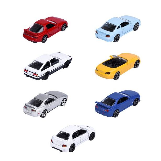 JDM Legends Autíčko Premium, 6 druhů