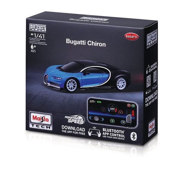 Maisto Maisto RC - DIE-CAST METAL se světly, 1:41, 2,4GHz, USB, XTR, Bluetooth 5.0, assort