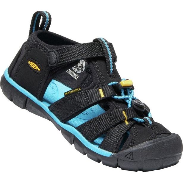 KEEN SEACAMP II CNX CHILDREN black/keen yellow