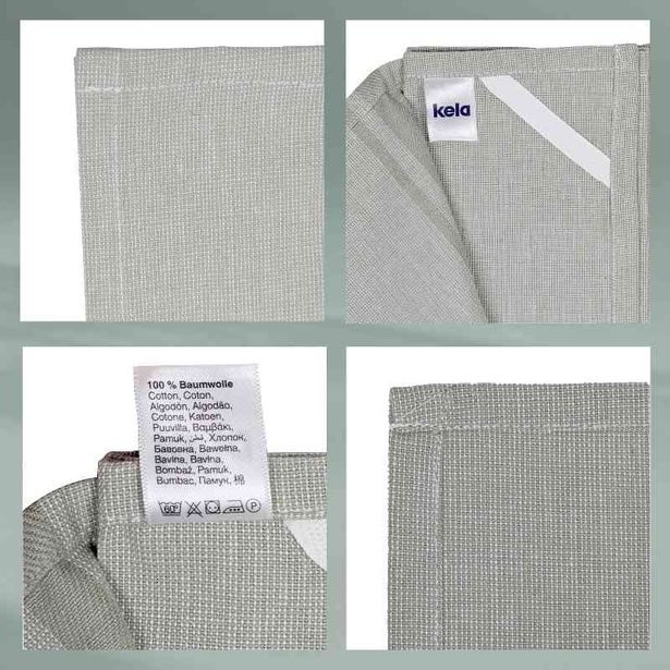 KELA Utěrka Tia 100% bavlna kouřově zelená 70,0x50,0cm KL-12745