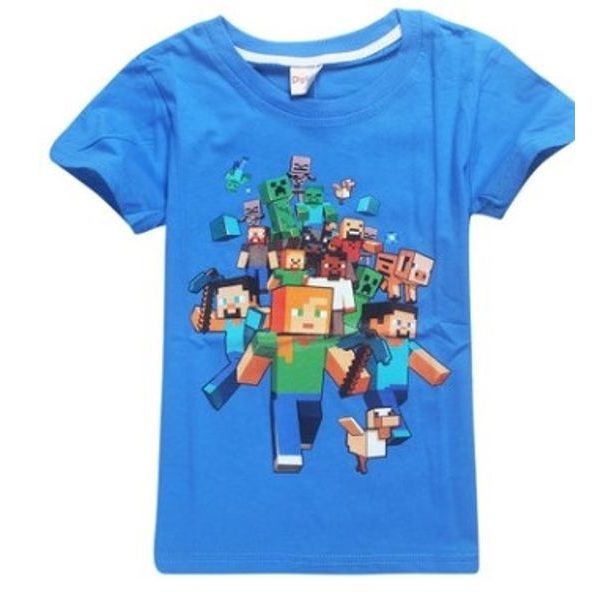 Triko MINECRAFT blue I