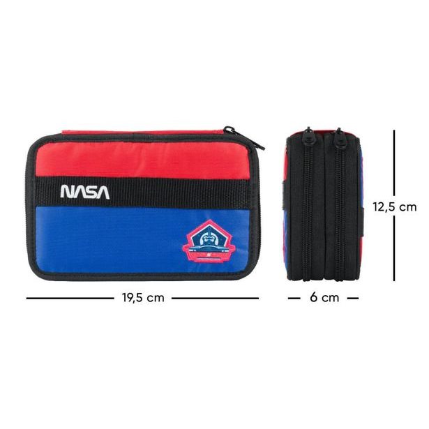 BAAGL Školní penál dvoupatrový NASA Baagl