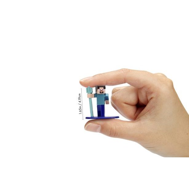 Minecraft Kovové sběratelské nanofigurky 18 ks, Wave 13