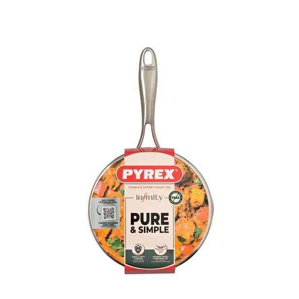 Pyrex Nerezový rendlík PYREX Infinity ø20cm 2,5l