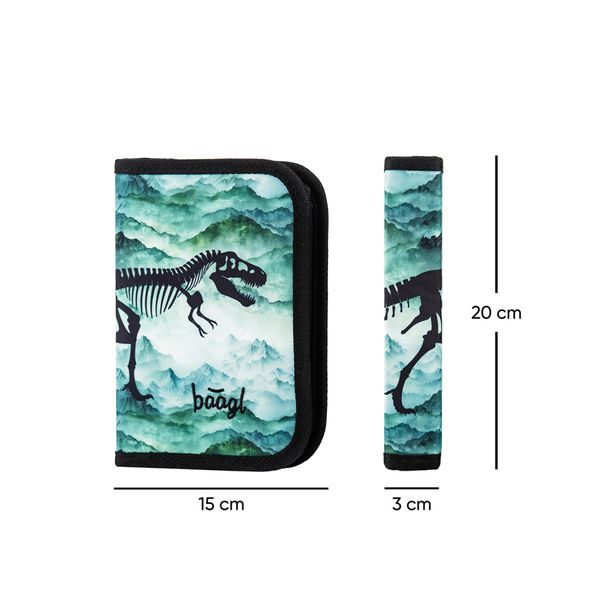 BAAGL SET 3 Ergo Dino: aktovka, penál, sáček