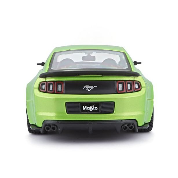 Maisto Maisto - 2014 Ford Mustang Street Racer, matná zelená, 1:24