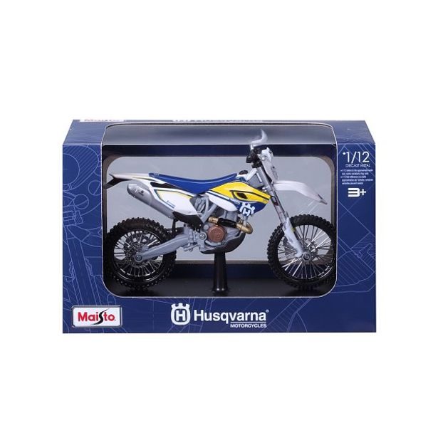 Maisto Maisto - Motocykl se stojánkem, Husqvarna FE 501, 1:12