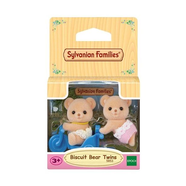 Sylvanian family Dvojčata sušenkoví medvídci s motorkou