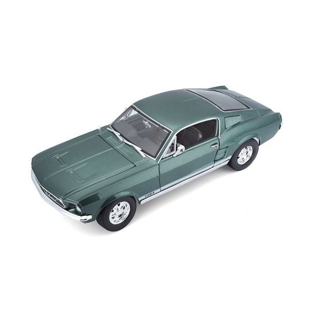 Maisto Maisto - 1967 Ford Mustang Fastback, metal zelená, 1:18