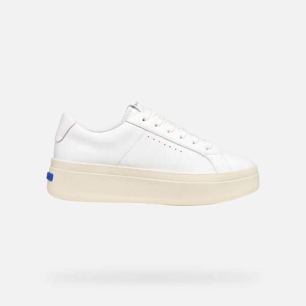 Bílé dámské tenisky Geox Gxcp-03