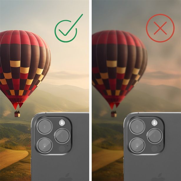 Hama Cam Protect, ochrana fotoaparátu pro Apple iPhone 16/16 Plus, 3 individuální skla