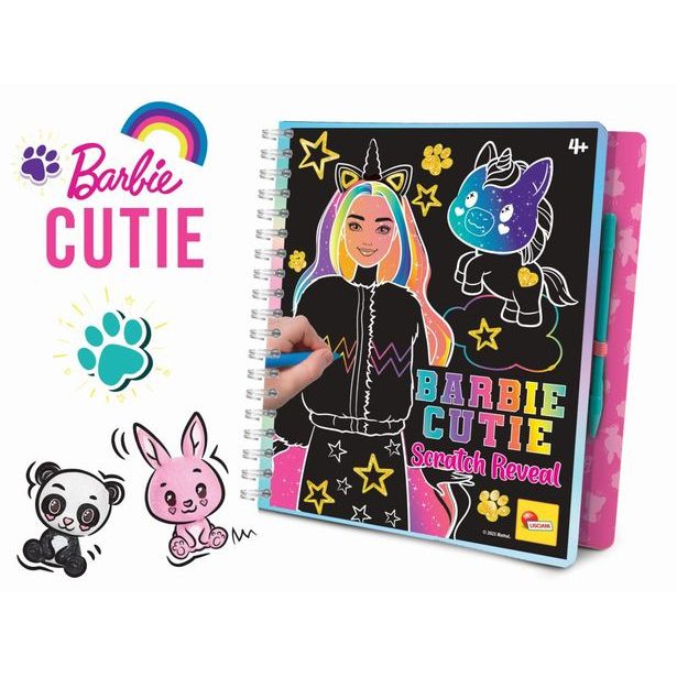 BARBIE SKETCH BOOK CUTIE SCRATCH REVEAL