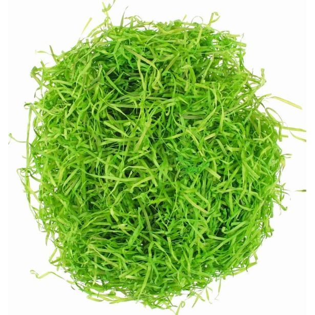 dekorace TRÁVA zelená 50g, dřevěná