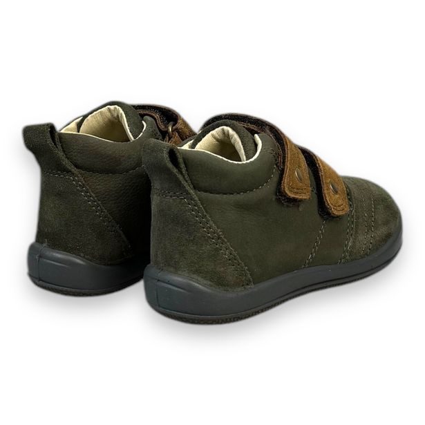 Chlapecká celokožená obuv IMAC - Tmavě zelené