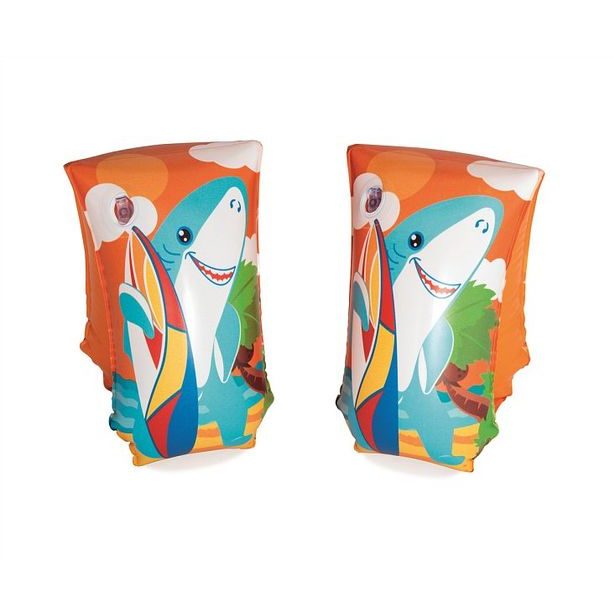 Bestway Nafukovací rukávky - Aquatic žralok, tučňák, 30x15cm