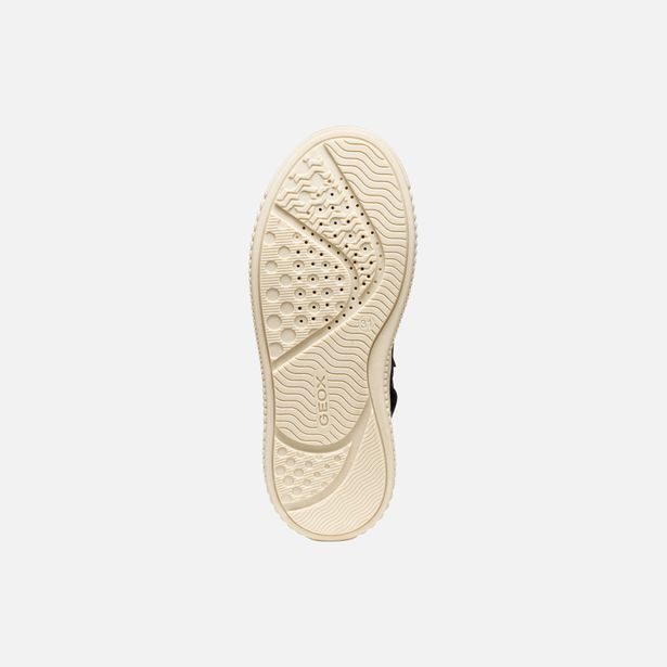 Černé dívčí tenisky Geox Laquinny WPF