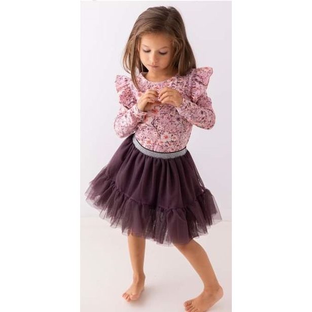 Dívčí blůzka Lily Grey - Pink Blossom