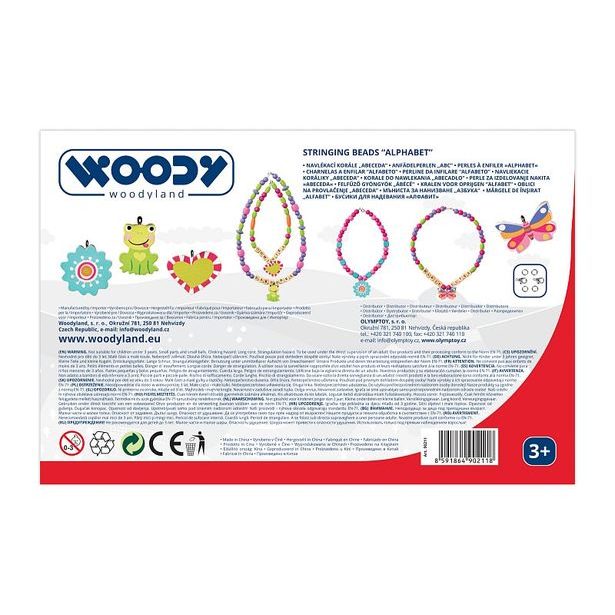 Korálky ABC v krabičce