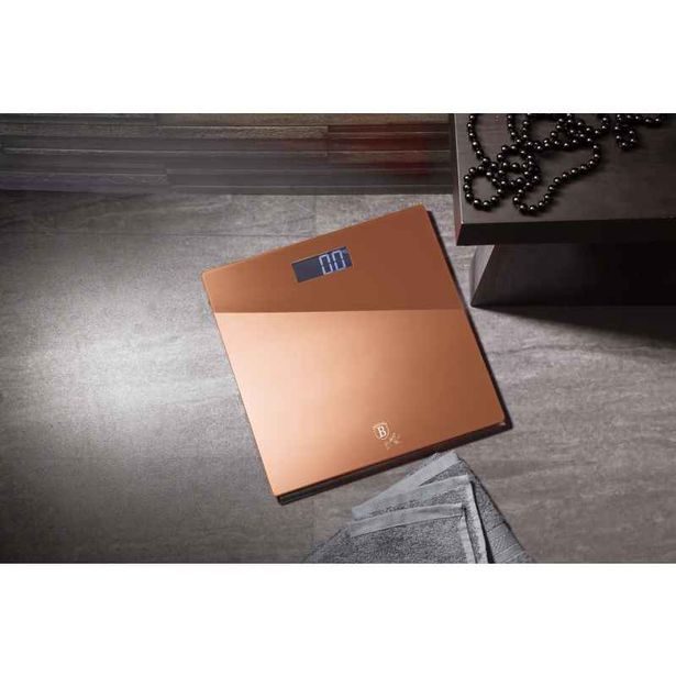BERLINGERHAUS Digitální osobní váha 150 kg Rosegold Metallic Line BH-9353
