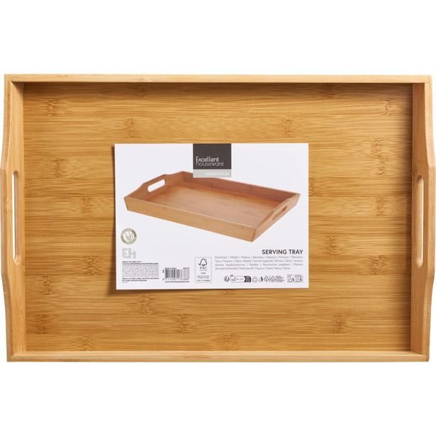 EXCELLENT HOUSEWARE Podnos servírovací bambus 43x29 cm KO-BA2000100