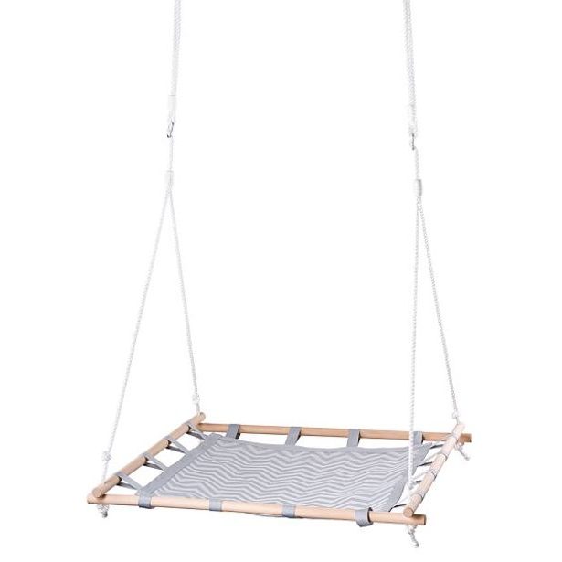 Houpací čtverec s textilií, 100cm