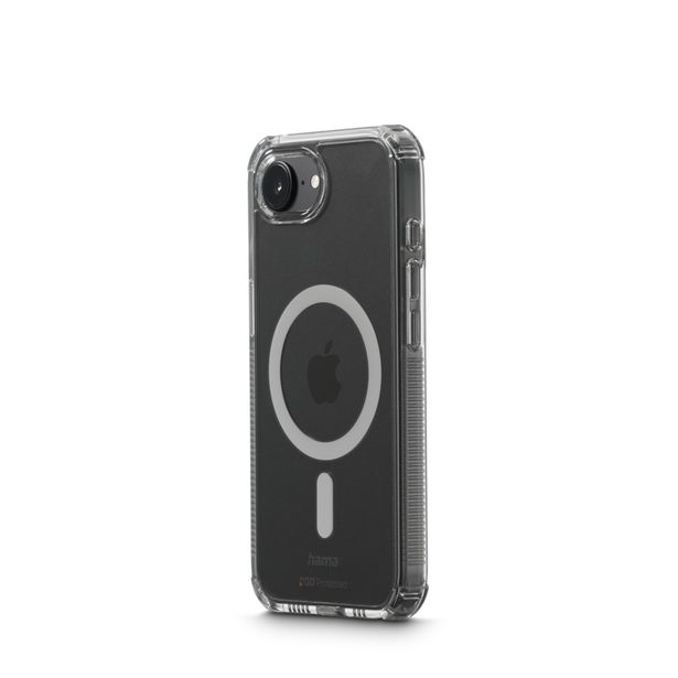 Hama Extreme Protect, kryt pro Apple iPhone 16e, magnetický, D3O®, nežloutne, průhledný