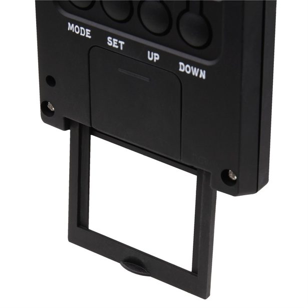 Hama TH-140 Thermometer/Hygrometer, with weather indicator, black