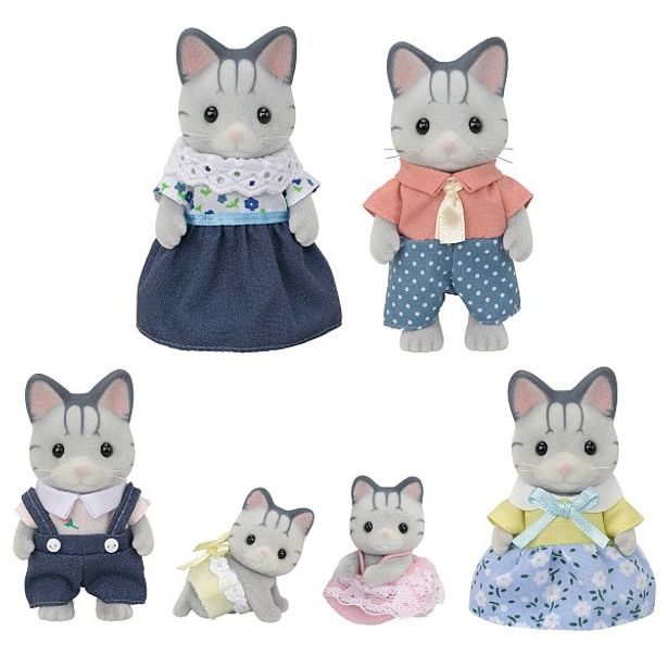 Sylvanian family Rodina Fisher kočky