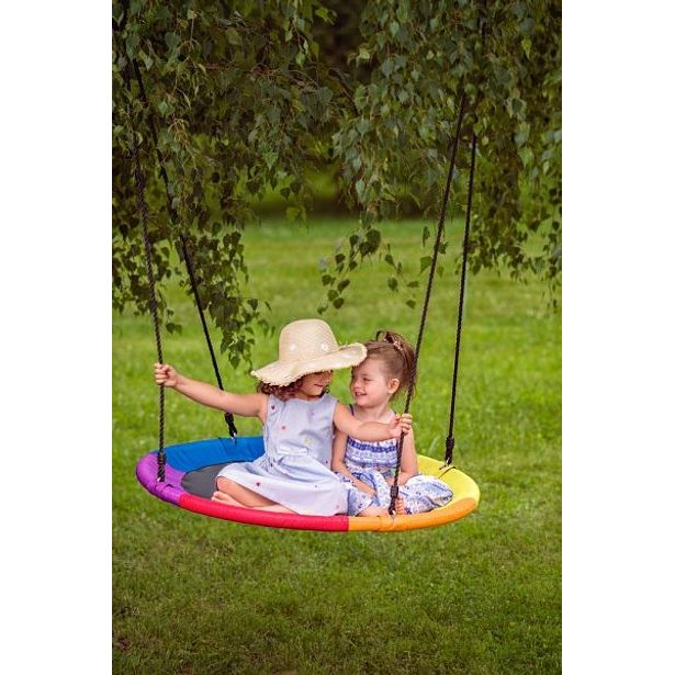 Houpací kruh (průměr 100cm), duhový