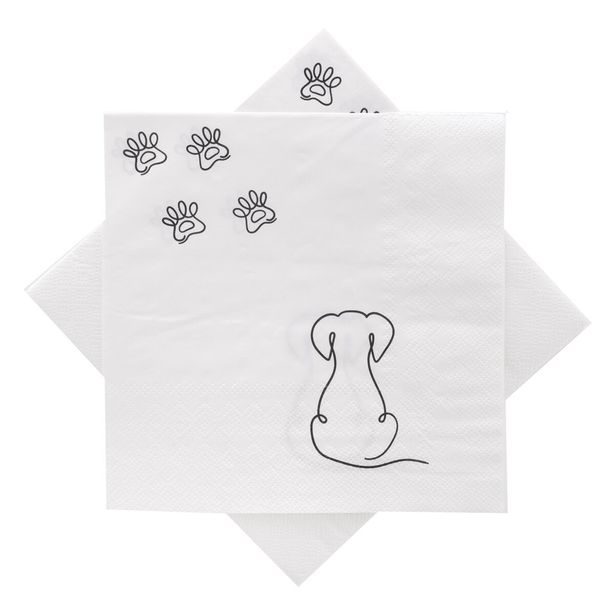 Servírovací ubrousky PEJSEK