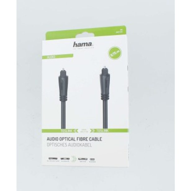 Hama optický audio kabel ODT Toslink 0,75 m