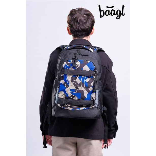 BAAGL SET 5 Skate Max Variety: batoh, penál, sáček, sportovní taška, ledvinka GRS