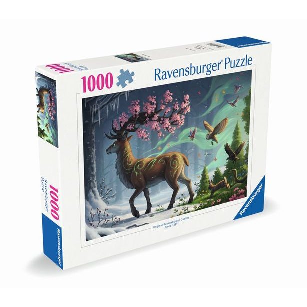 Jarní jelen 1000 dílků