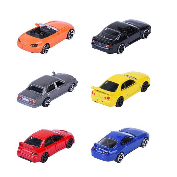 JDM Legends Autíčko Premium, 6 druhů